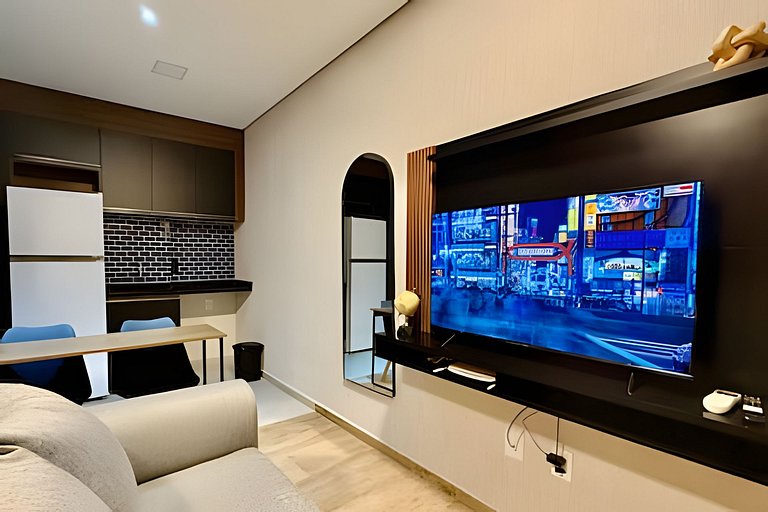 Studio 22 com Ar Condicionado prox. ao Metrô Belém