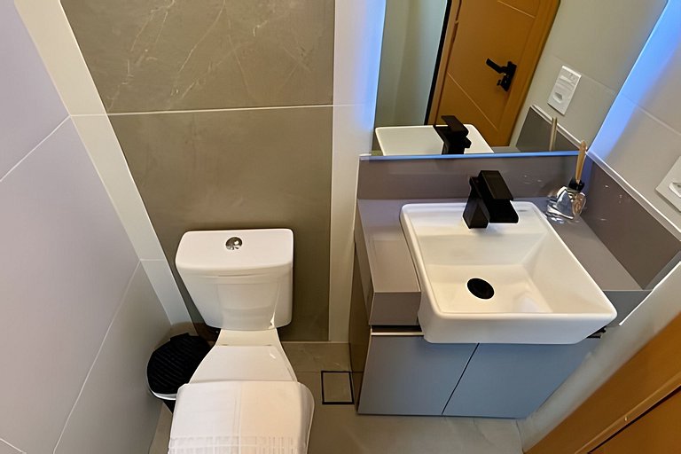 Studio 22 com Ar Condicionado prox. ao Metrô Belém