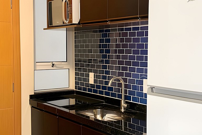 Studio 22 com Ar Condicionado prox. ao Metrô Belém