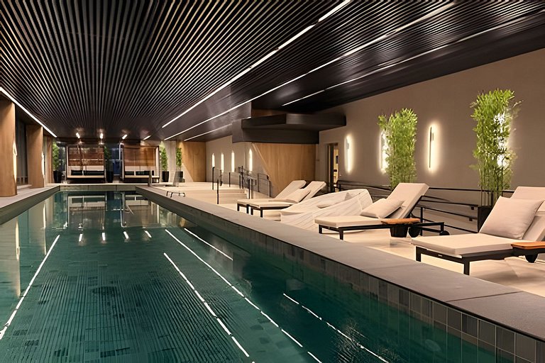 Piscina Coberta · 25º Andar · C/ Vaga de garagem