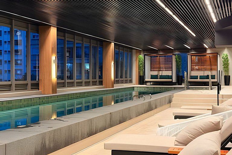 Piscina Coberta · 25º Andar · C/ Vaga de garagem