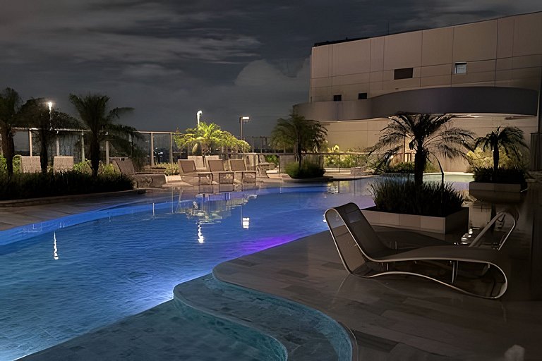 Piscina Coberta · 25º Andar · C/ Vaga de garagem