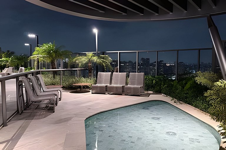 Piscina Coberta · 25º Andar · C/ Vaga de garagem