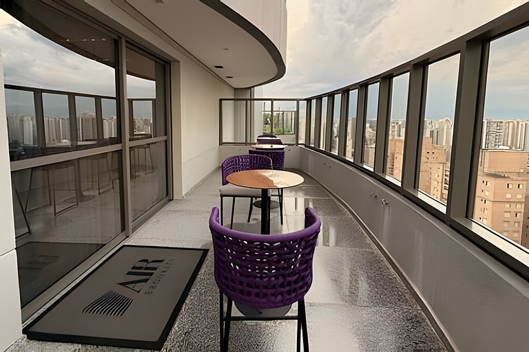 Air Brooklin · 25º Andar · C/ Vaga de garagem