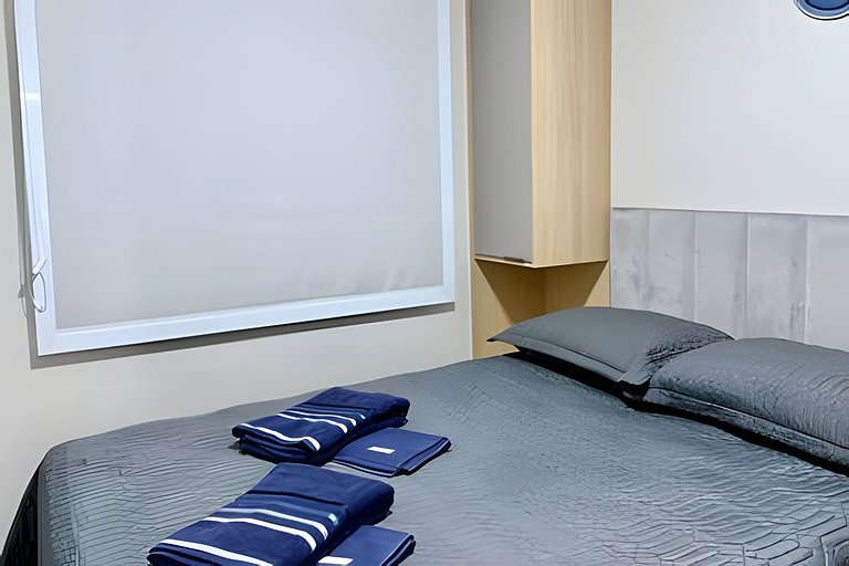 Completo e funcional, ao lado do Metrô e Allianz