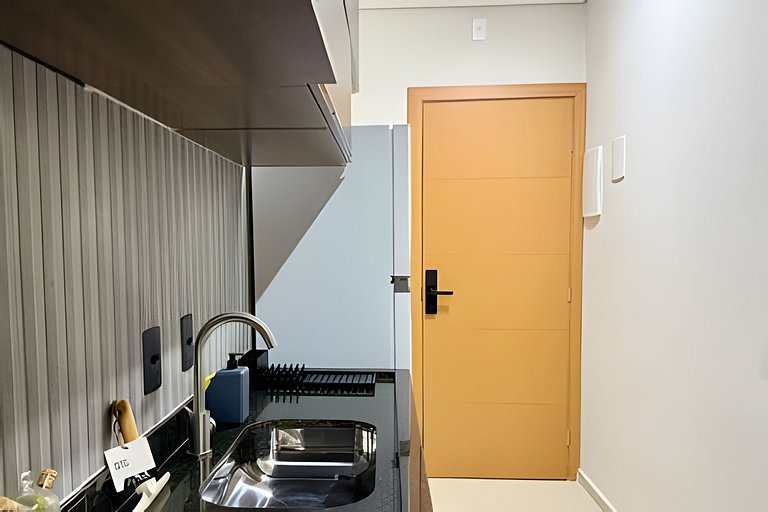 Studio 15 com Cama Queen e Ar Condicionado