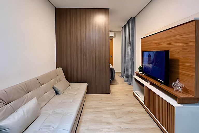 Flat 21 com Ar Condicionado, p. até 4 pessoas