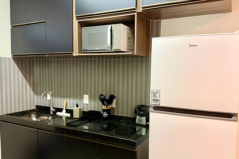 Studio 21 com Ar Condicionado, p. até 4 pessoas