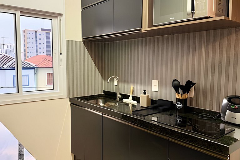 Studio 21 com Ar Condicionado, p. até 4 pessoas