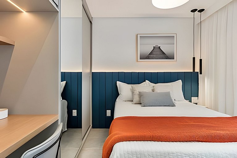 Luxo no Centro SP · Ar Condicionado + Garagem