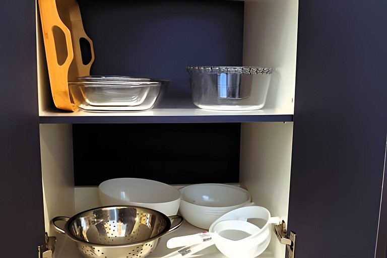 Quarto + Cozinha Completa e Piscina no 15º Andar