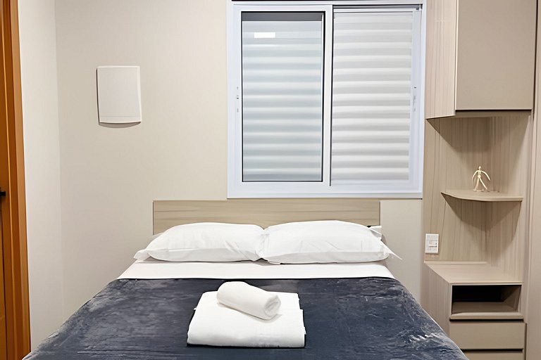 Studio 12 com ar-condicionado p/ ao metrô Belém