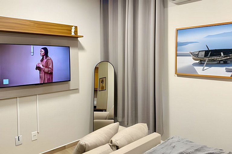 Studio 12 com ar-condicionado p/ ao metrô Belém