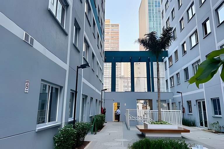 Apartamento Novíssimo no Centro Histórico SP