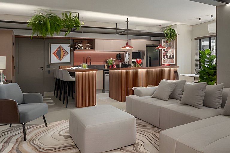 Flat Boutique nos Jardins, perto da Av. Paulista