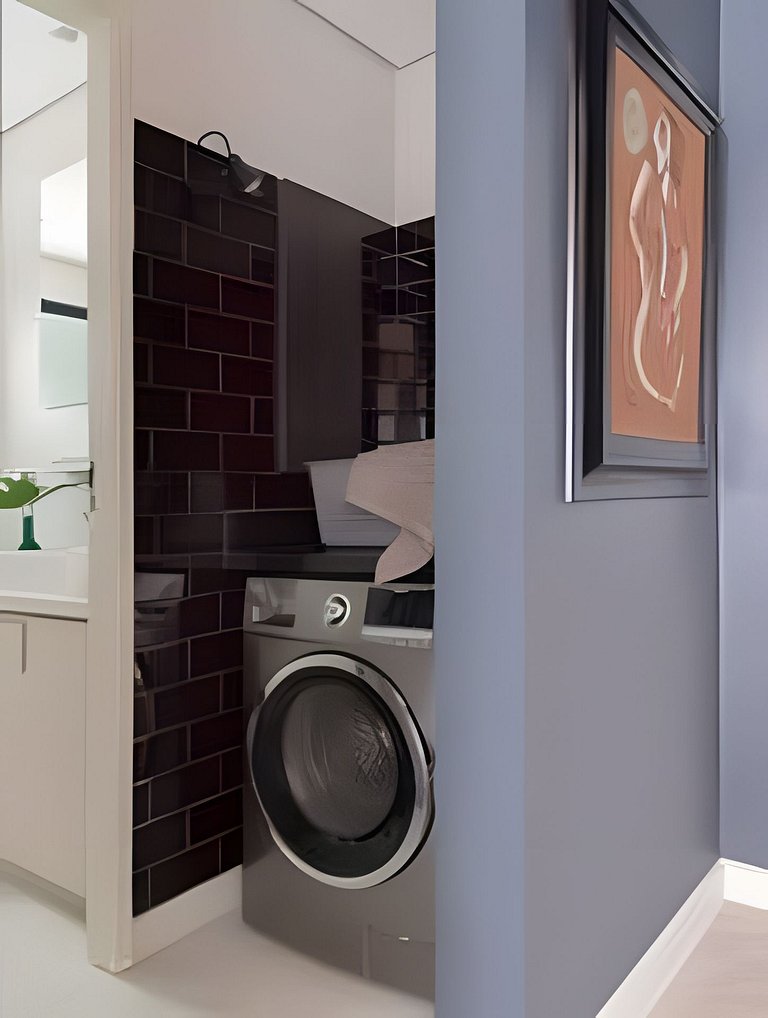 Refúgio elegante nos Jardins com garagem e Wi-Fi