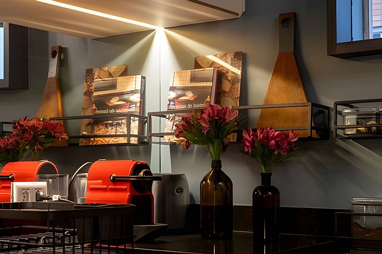 Refúgio elegante nos Jardins com garagem e Wi-Fi