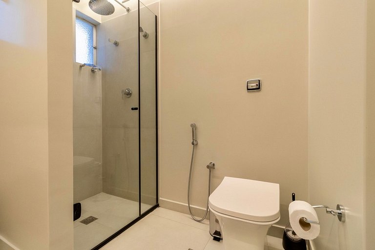 Refúgio elegante nos Jardins com garagem e Wi-Fi