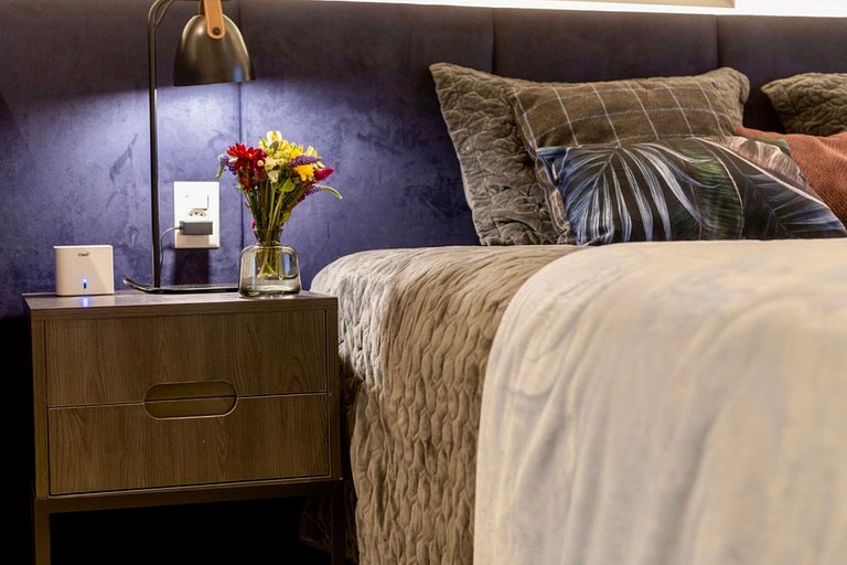 Refúgio elegante nos Jardins com garagem e Wi-Fi