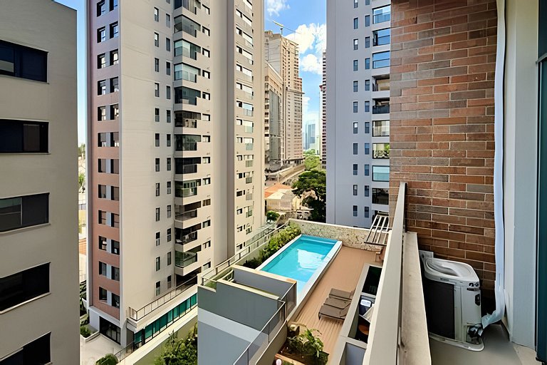 Loft Pé-Direito Alto a 500m do Metrô Brooklin