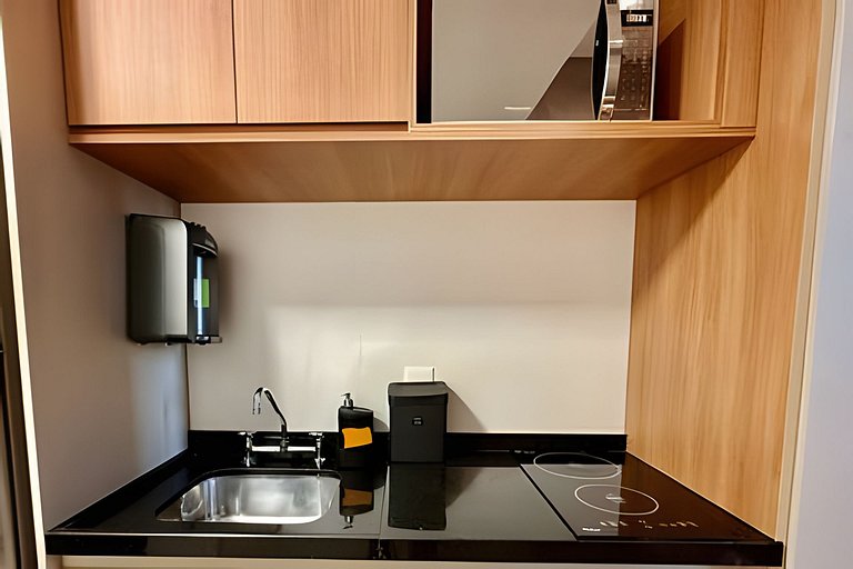 Loft Pé-Direito Alto a 500m do Metrô Brooklin