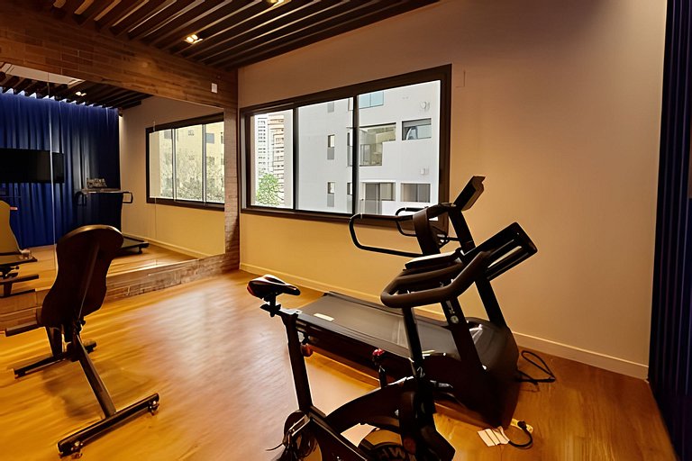 Loft Pé-Direito Alto a 500m do Metrô Brooklin