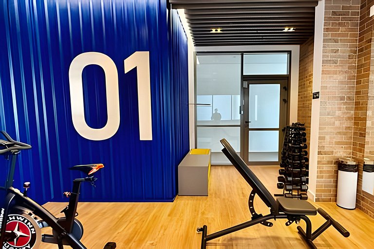 Loft Pé-Direito Alto a 500m do Metrô Brooklin