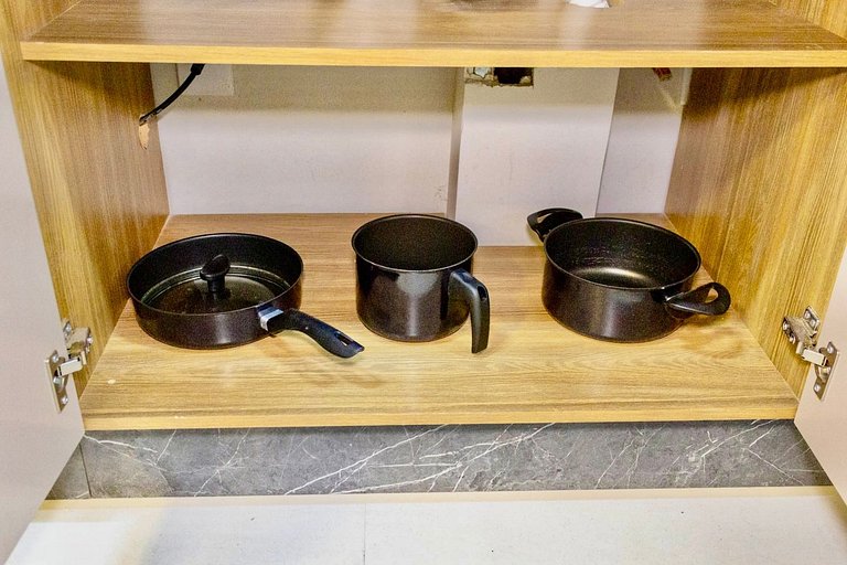 Studio 05 amplo com ar condicionado e 2 varandas