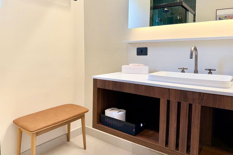 Positano Jardins | para até 4 hosp. com camareira