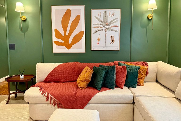 Positano Jardins | para até 4 hosp. com camareira