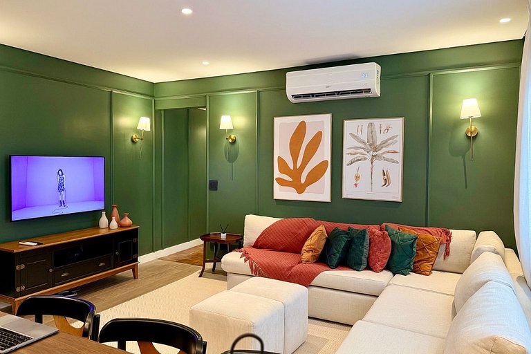 Positano Jardins | para até 4 hosp. com camareira
