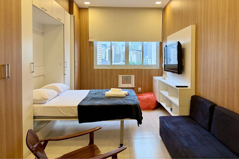 Studio Maria Antônia · Vista, AC e Metrô a 5 min