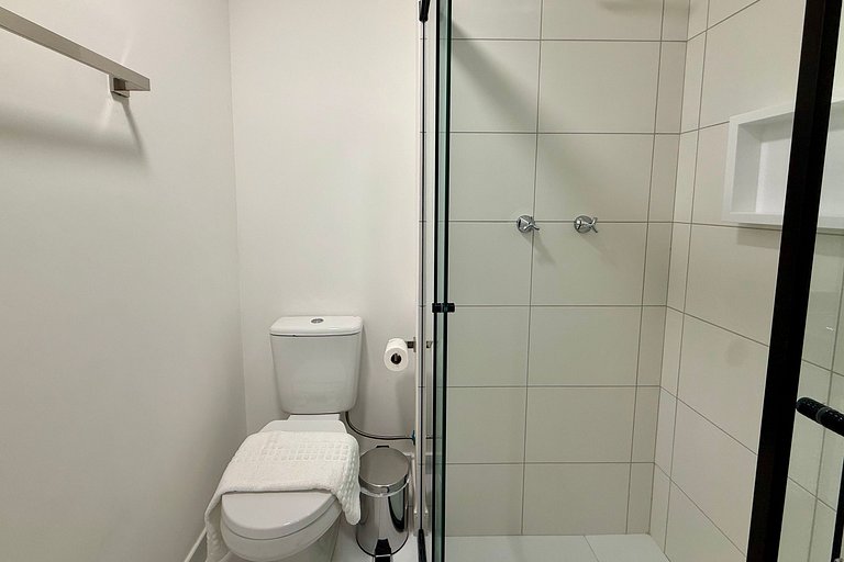 Diária de 24h, 15º andar com vista para a cidade